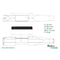 ERA-TAC picatinny rail - Winchester 70 short