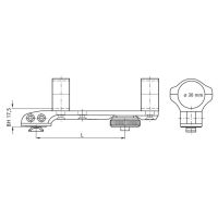 ERAMATIC One-Piece Swing mount, FN Browning X-Bolt L.A., 30.0 mm