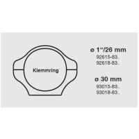 ERAMATIC TL-Swing (Pivot) mount, 30.00 mm