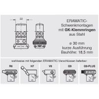 ERAMATIC-GK Swing mount for Magnum, Anschutz 1780, 30.0 mm