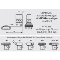 ERAMATIC-GK Swing mount for Magnum, Anschutz 1780, 30.0 mm