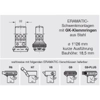 ERAMATIC-GK Swing mount for Magnum, Anschutz 1780, 25.4 mm