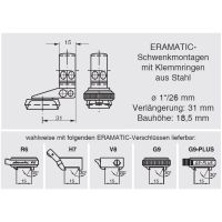 ERAMATIC Swing (Pivot) mount, Anschutz 1780, 26.0 mm