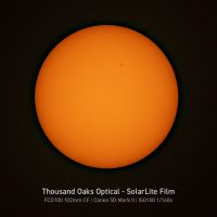 Explore Scientific Solar Filter for 150-160mm Newtonians