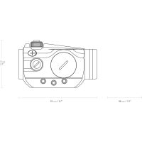 Hawke Vantage 1x25 Red Dot Sight