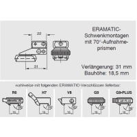 ERAMATIC Swing (Pivot) mount, Anshutz 1780, LM rail