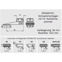 ERAMATIC Swing (Pivot) mount, Anshutz 1780, LM rail