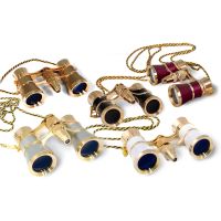 Levenhuk Broadway 325F Opera Glasses, Chain