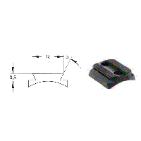 Recknagel Rear Pivot Base For Sauer 80/90/92