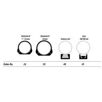 MAKuick Detachable Rings with Bases, Steyr M, 26.0 mm