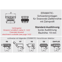 ERAMATIC Swing (Pivot) mount, Anschutz 1780, Swarovski SR rail