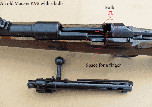 Mauser K98 with bulb