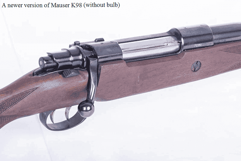 Mauser K98 without bulb