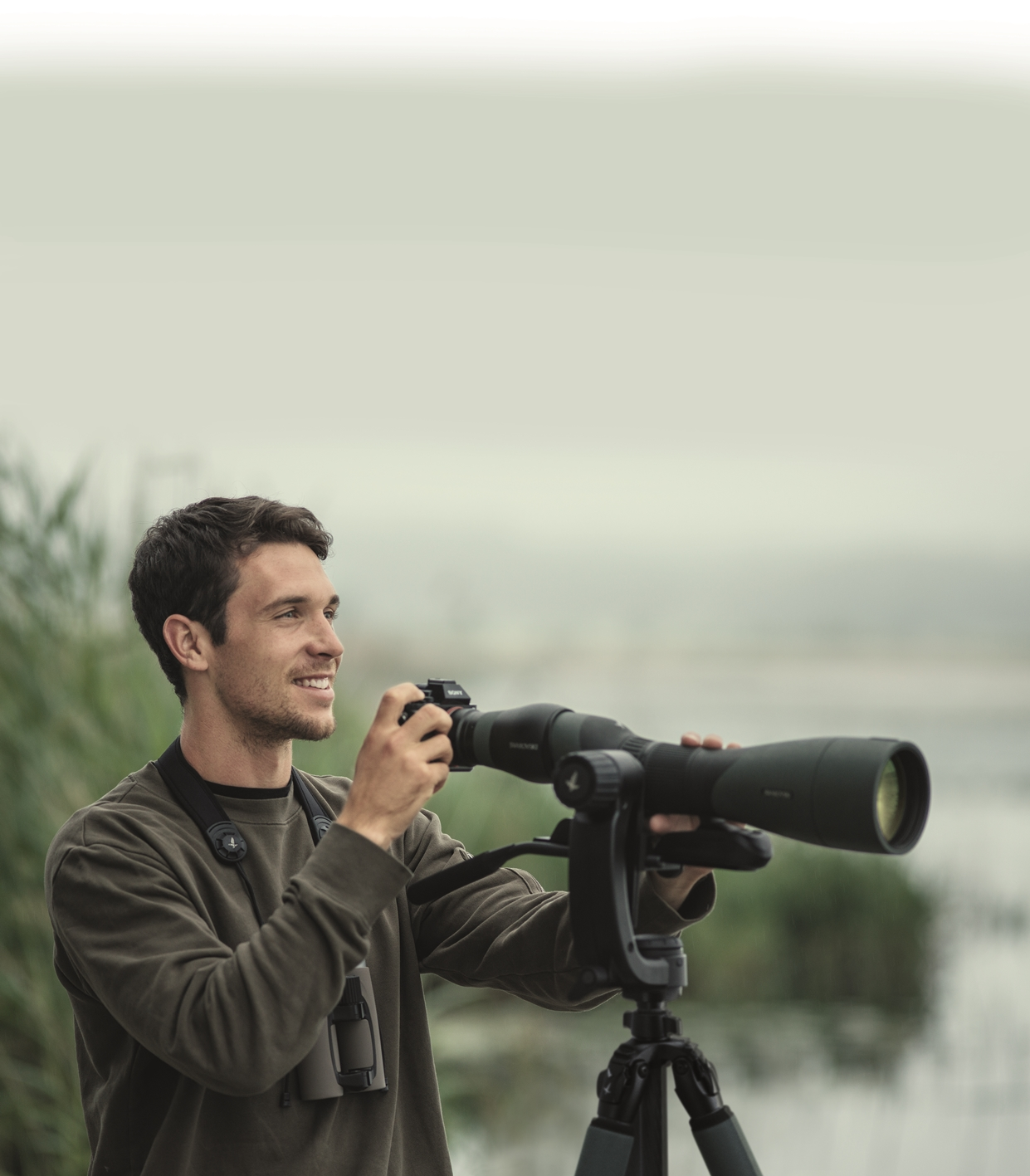 Straight Scopes for Birdwatching
